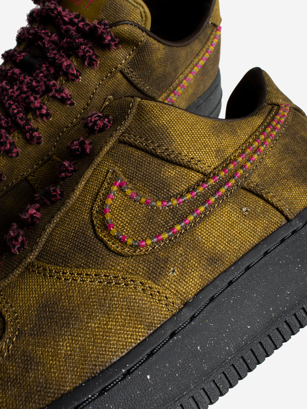 NIKE Air Force 1 QS 'Boucle' Desert Moss Verde militare Urbanstaroma