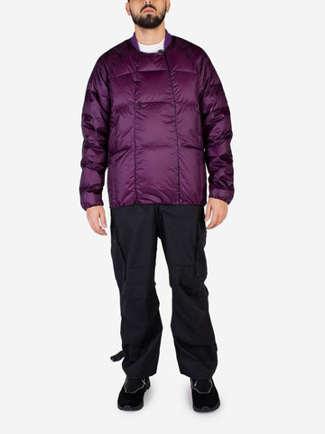 NORBIT Giacca termica PrimaLoft viola con zip laterali Viola