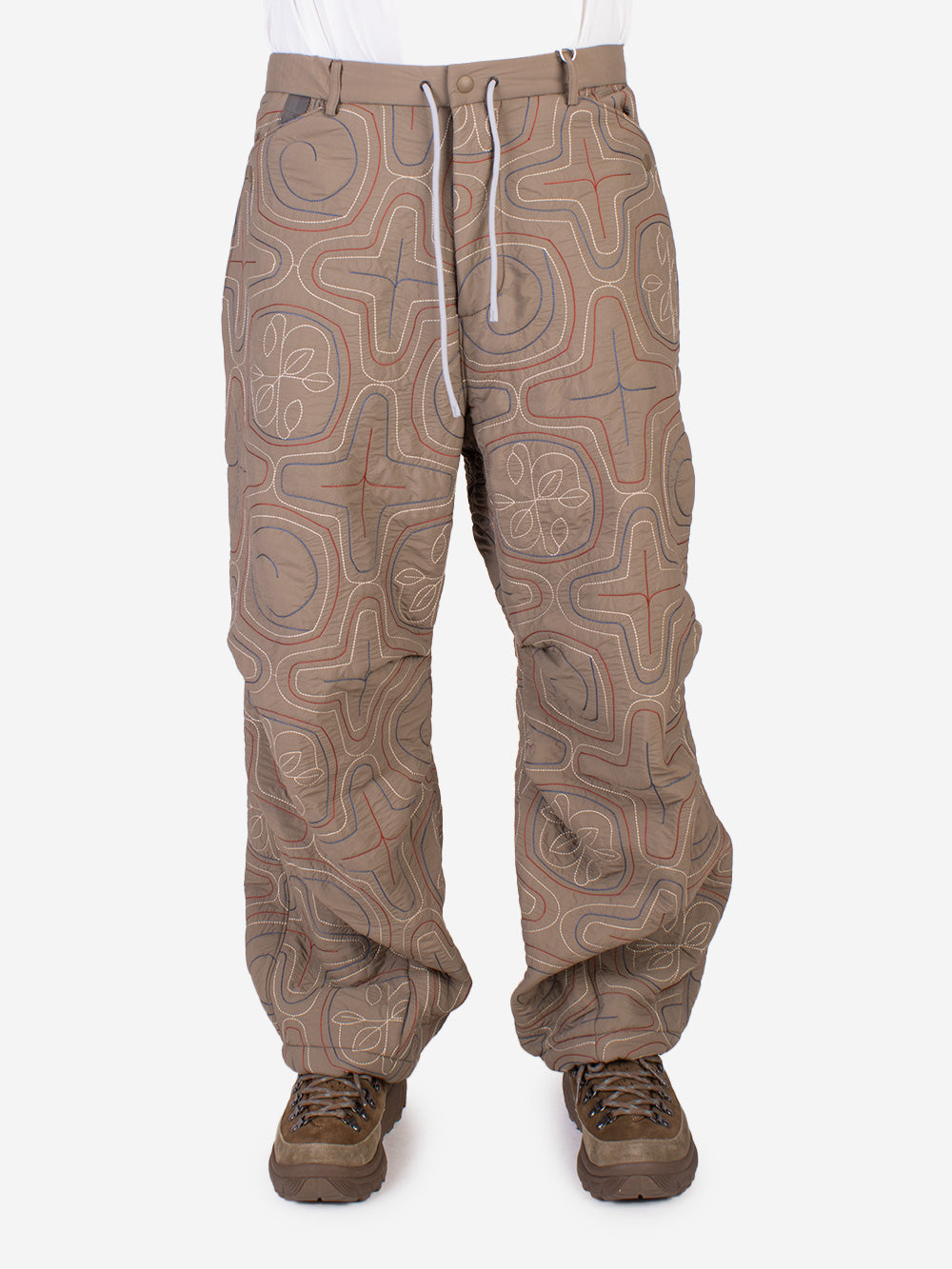 NORBIT Pantaloni trapuntati Ainu Beige Urbanstaroma