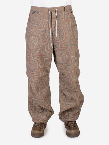 NORBIT Pantaloni trapuntati Ainu Beige