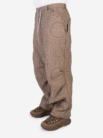 NORBIT Pantaloni trapuntati Ainu Beige