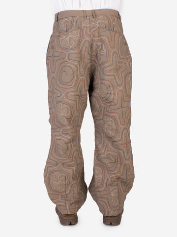 NORBIT Pantaloni trapuntati Ainu Beige