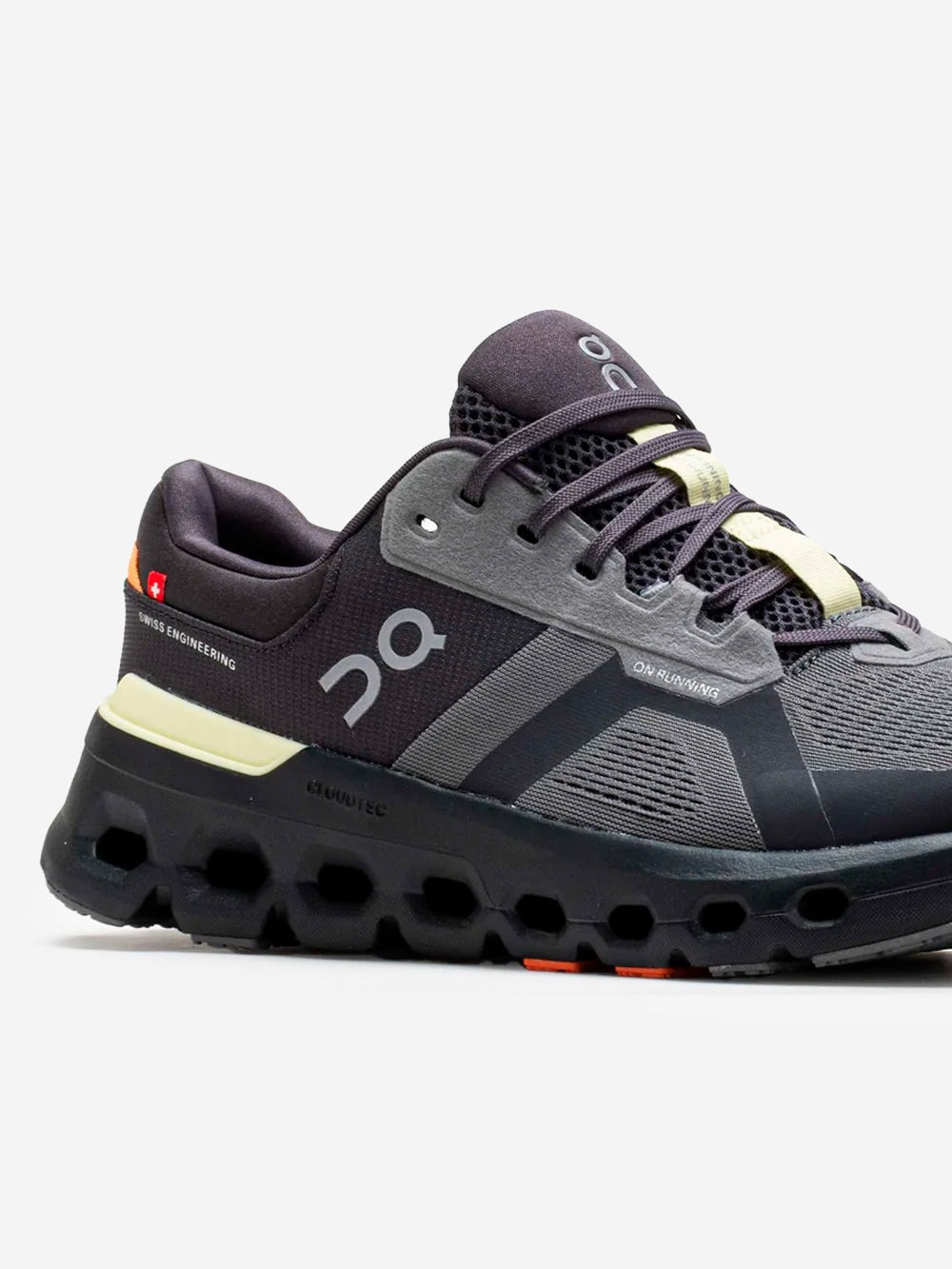 ON Cloudrunner 2 grigie Grigia arancio Urbanstaroma