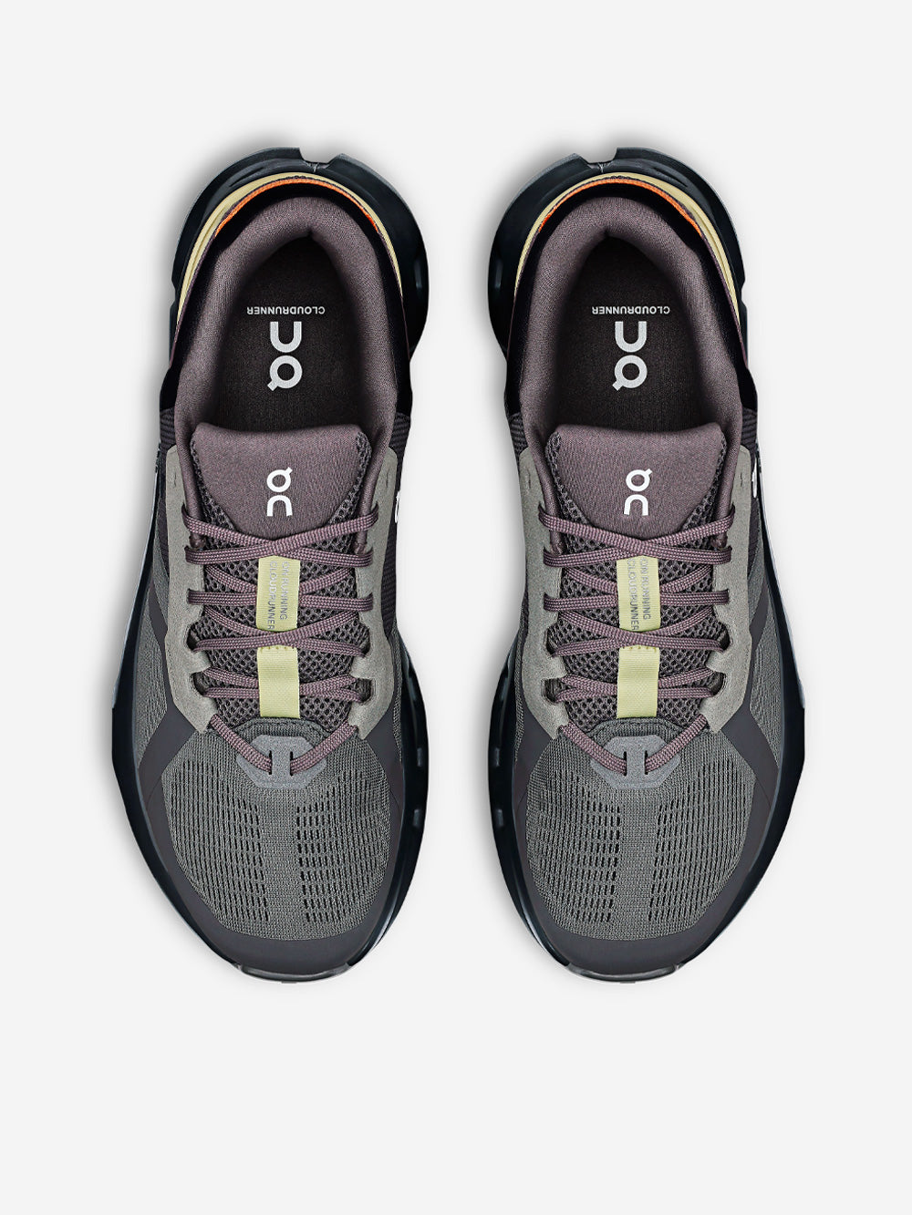 ON Cloudrunner 2 grigie Grigia arancio Urbanstaroma