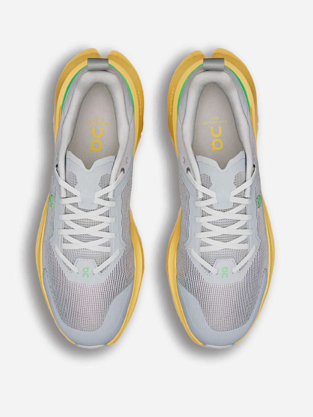 ON Cloudpulse Next 'Glacier Honeydew' Grigio giallo Urbanstaroma