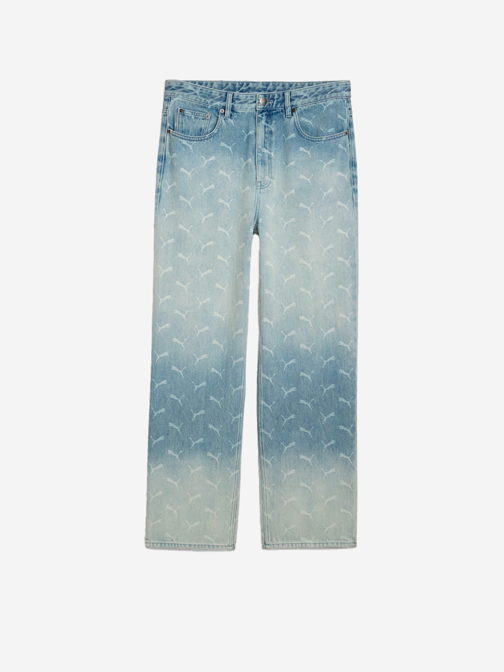 PUMA Jeans baggy laser monogram x Asap rocky Celeste Urbanstaroma