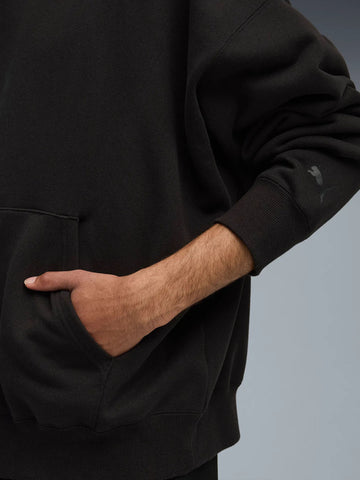 PUMA PUMA X SKEPTA Felpa nera con cappuccio Nero