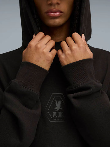 PUMA PUMA X SKEPTA Felpa nera con cappuccio Nero