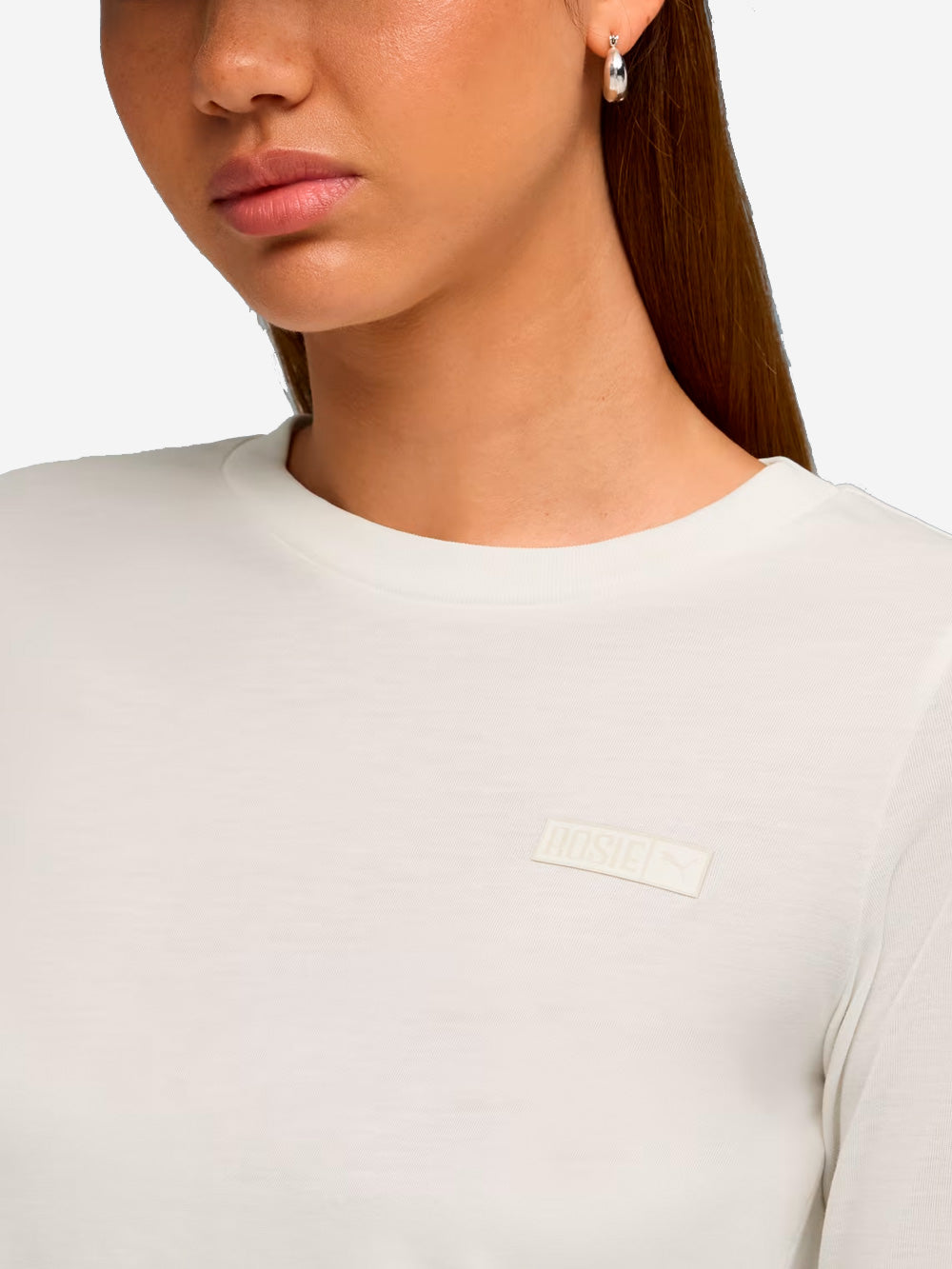 PUMA T-shirt manica lunga bianca x Rosé Off white Urbanstaroma