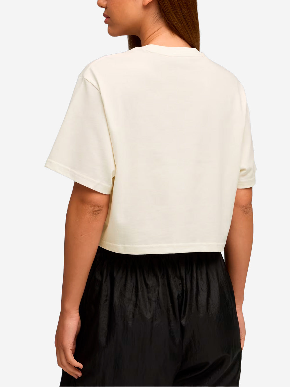 PUMA T-shirt cropped bianca x Rosé Off white Urbanstaroma