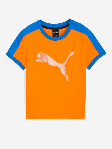 PUMA T-shirt slim arancione x Fenty