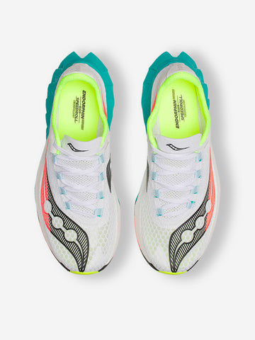 SAUCONY Sneaker running Endorphin Pro 4 bianche e multicolor Multicolor