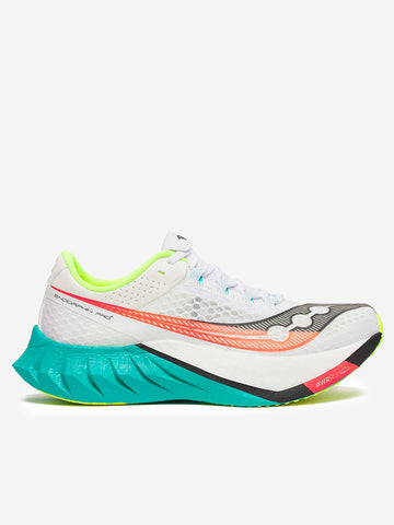 SAUCONY Sneaker running Endorphin Pro 4 bianche e multicolor Multicolor
