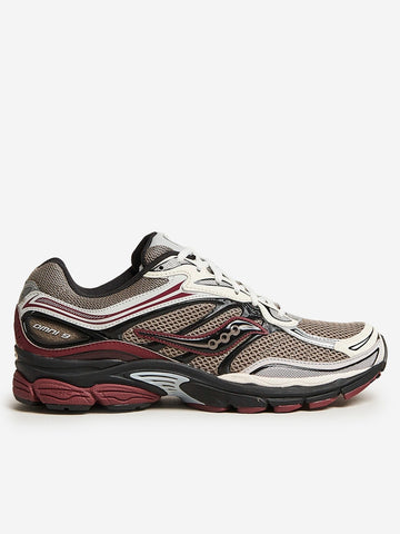 SAUCONY Progrid Omni 9 TMY marroni e bordeaux Marrone