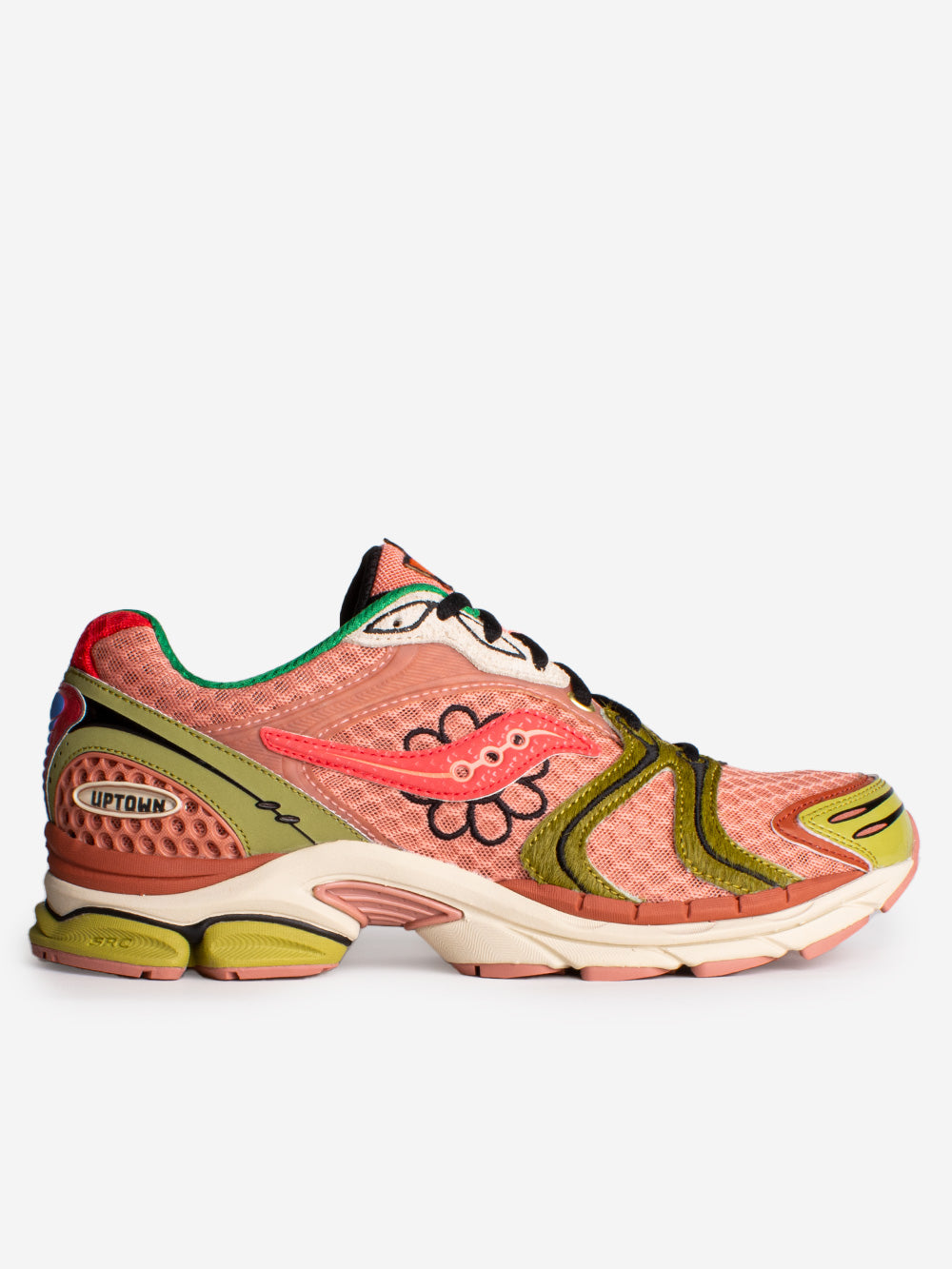 SAUCONY Progrid Triumph 4 'Flowers Grow Uptown' Pack Virginia Creeper Rosa Urbanstaroma