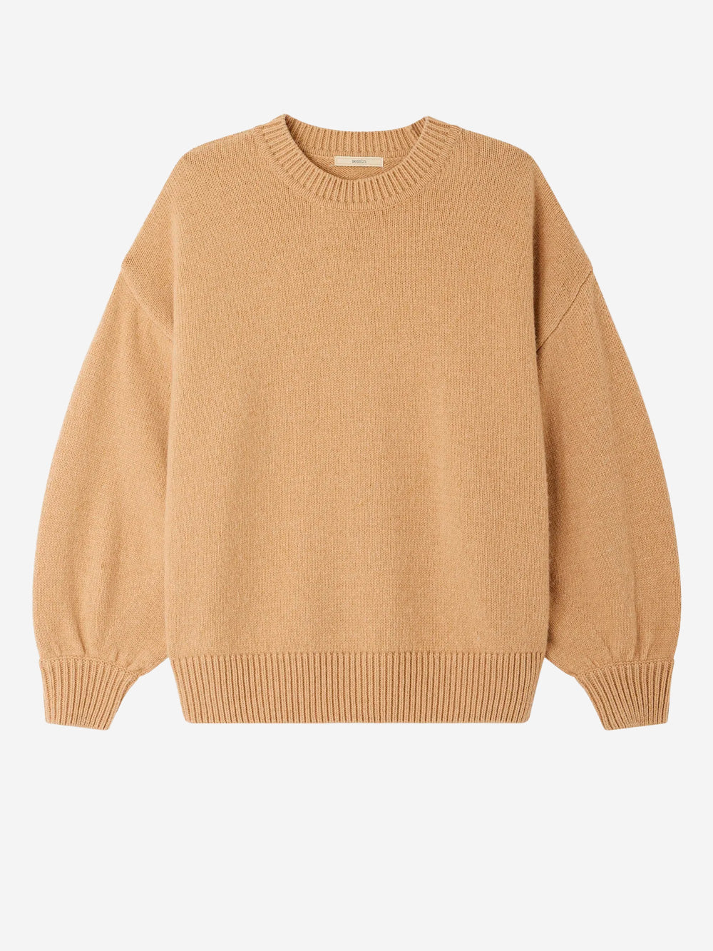 SESSUN Maglione beige 'Beyeler' in lana e cashmere Cammello Urbanstaroma