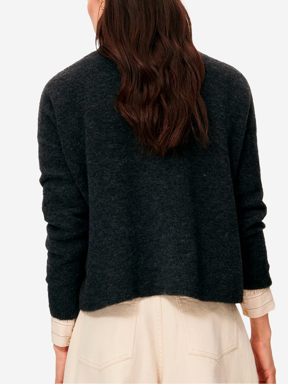 SESSUN Dolcevita misto lana e alpaca grigio Urbanstaroma