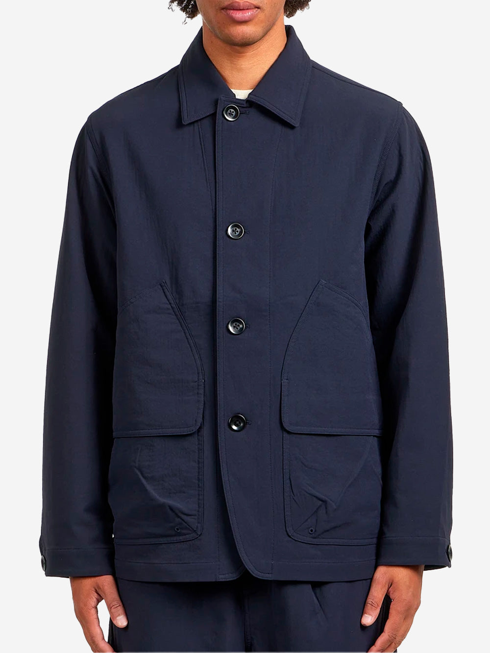 SNOW PEAK Giacca outdoor Easy Cloth blu Blu scuro Urbanstaroma