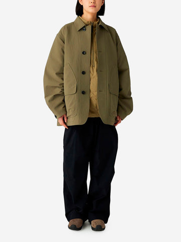 SNOW PEAK Giacca outdoor Easy Cloth verde Verde militare