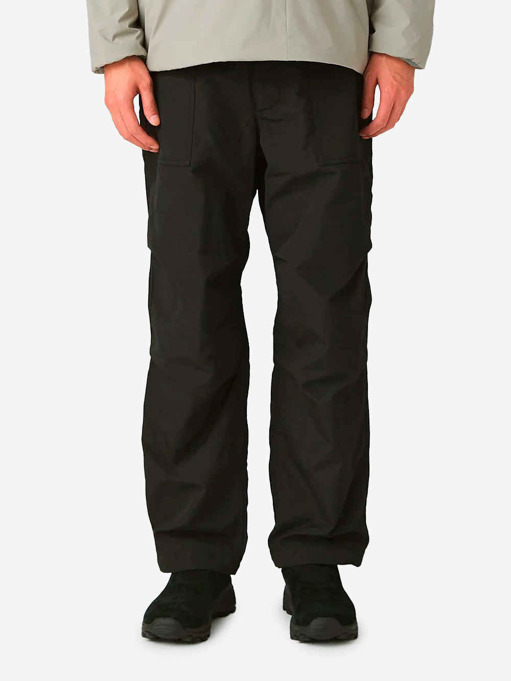 SNOW PEAK Pantaloni ignifughiTakibi ripstop Nero Urbanstaroma