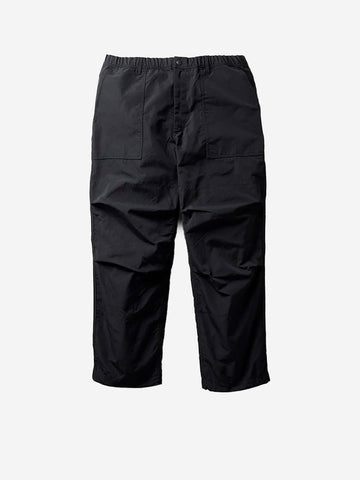 SNOW PEAK Pantaloni ignifughiTakibi ripstop Nero