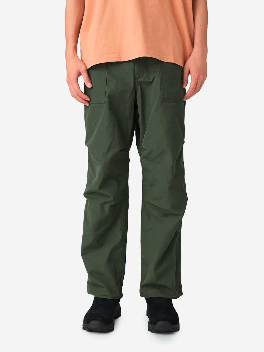 SNOW PEAK Pantaloni ignifughi verdiTakibi ripstop Verde militare Urbanstaroma