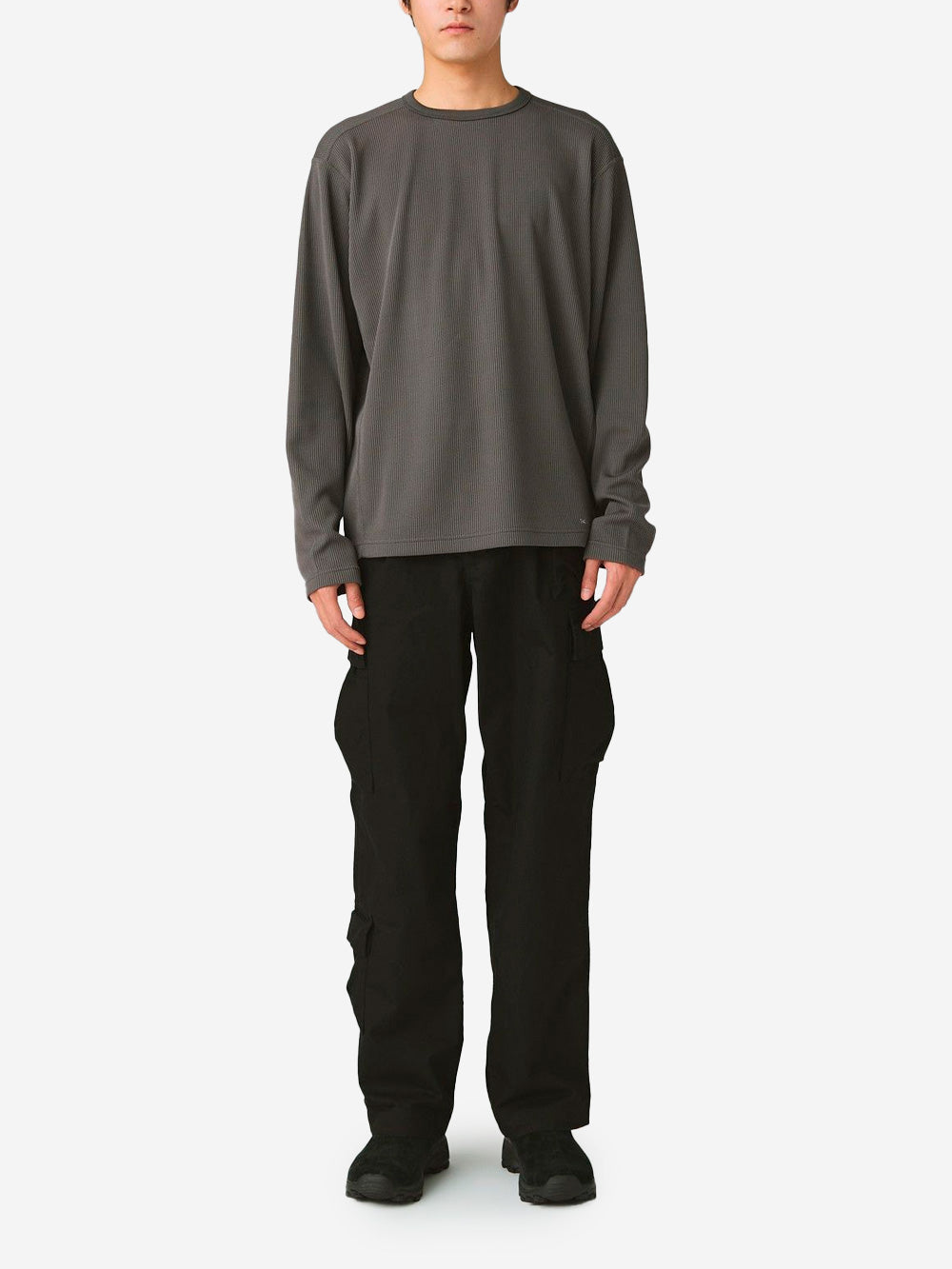 SNOW PEAK Pantaloni chino cargoTakibi Nero Urbanstaroma