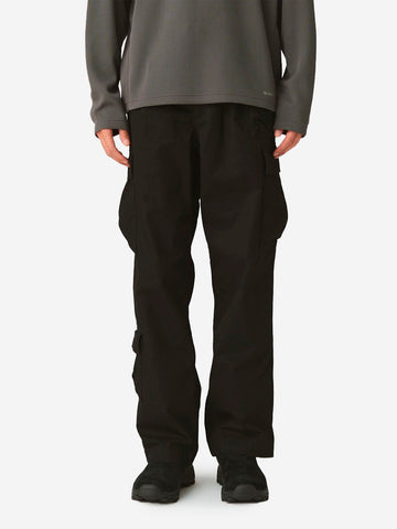 SNOW PEAK Pantaloni chino cargoTakibi Nero