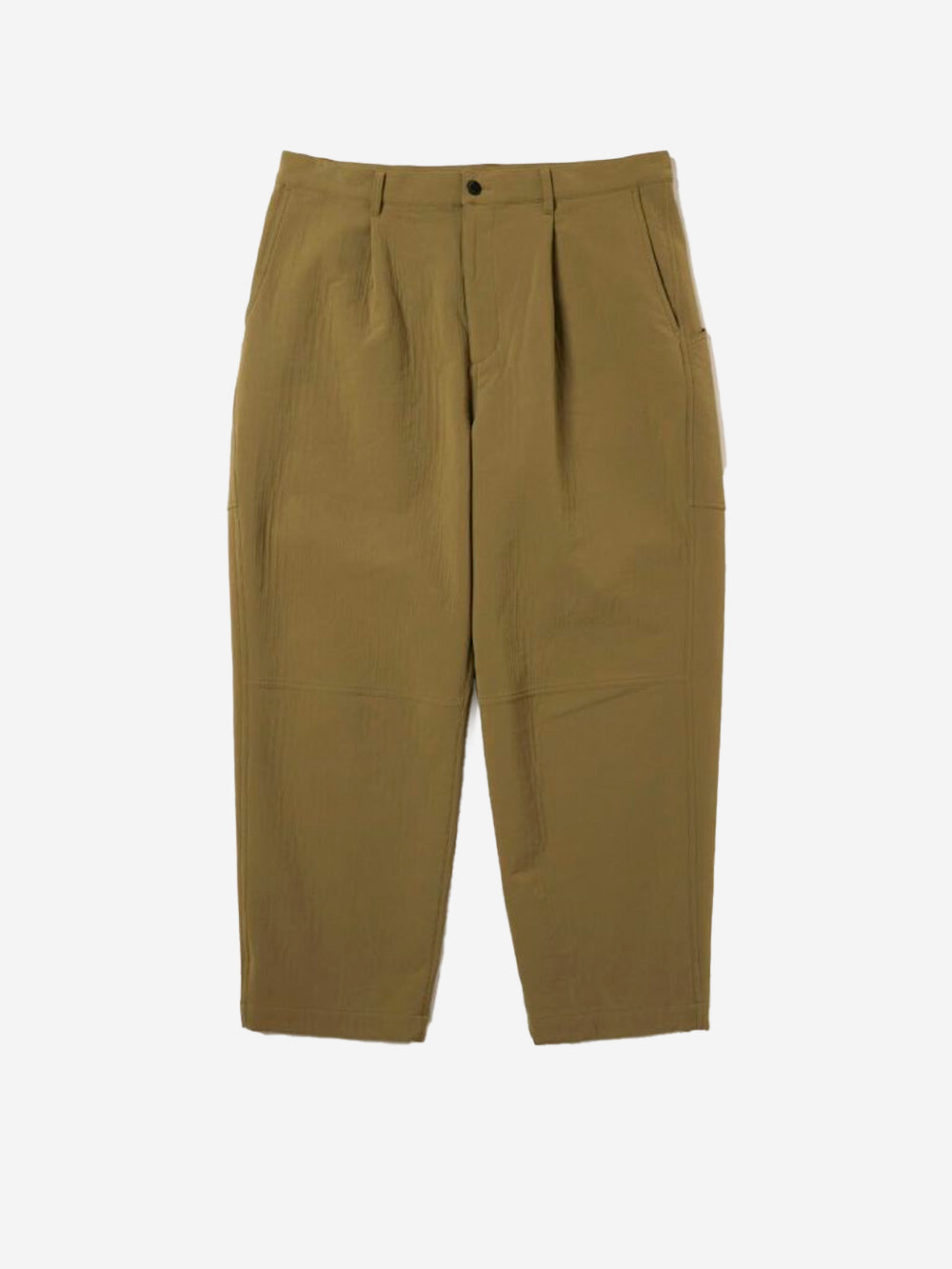 SNOW PEAK Pantaloni outdoor verdi 'Easy Cloth' Verde militare Urbanstaroma