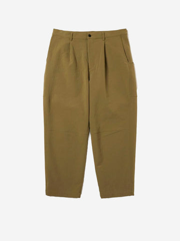 SNOW PEAK Pantaloni outdoor verdi 'Easy Cloth' Verde militare