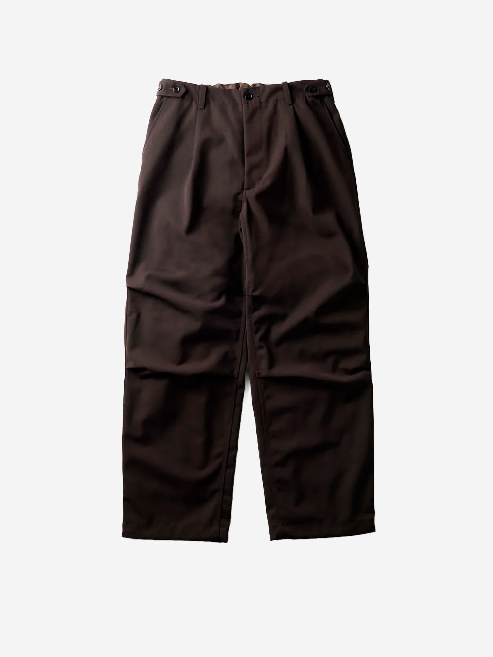 SNOW PEAK Pantaloni marroni Hybrid Wool Marrone scuro Urbanstaroma