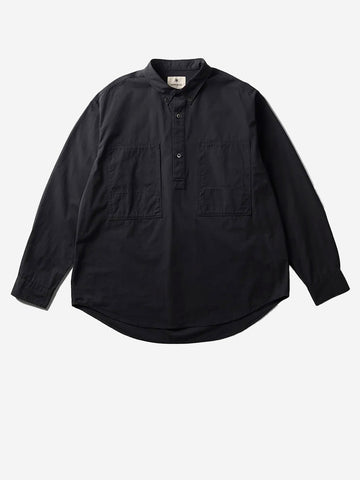 SNOW PEAK Camicia pullover nera Nero