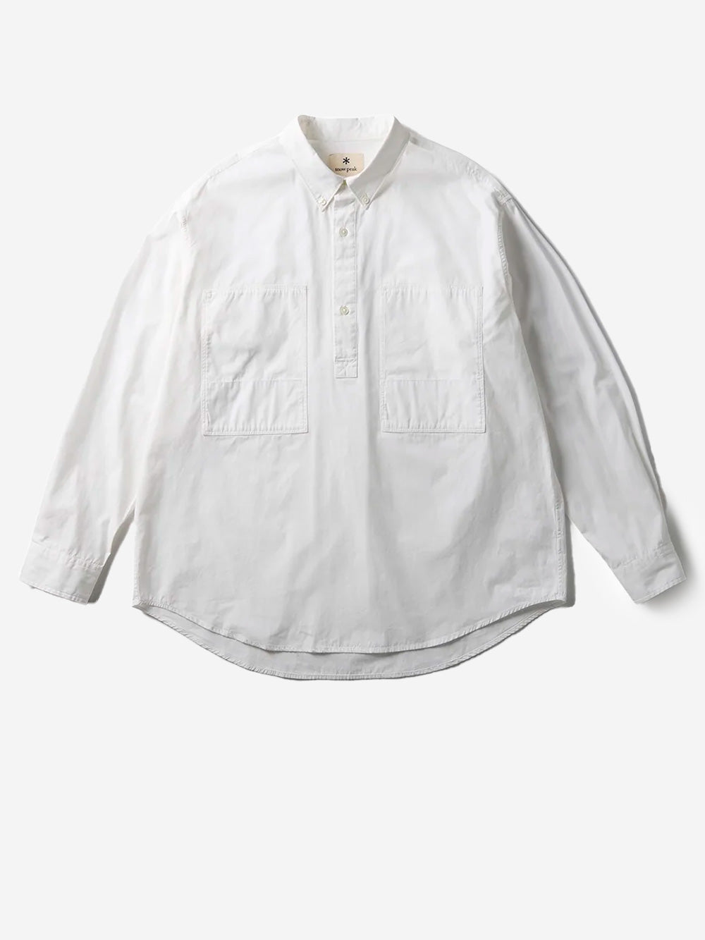 SNOW PEAK Camicia pullover bianca Bianco Urbanstaroma