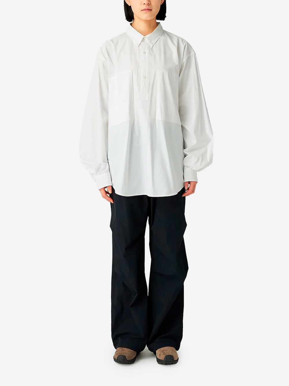 SNOW PEAK Camicia pullover bianca Bianco Urbanstaroma