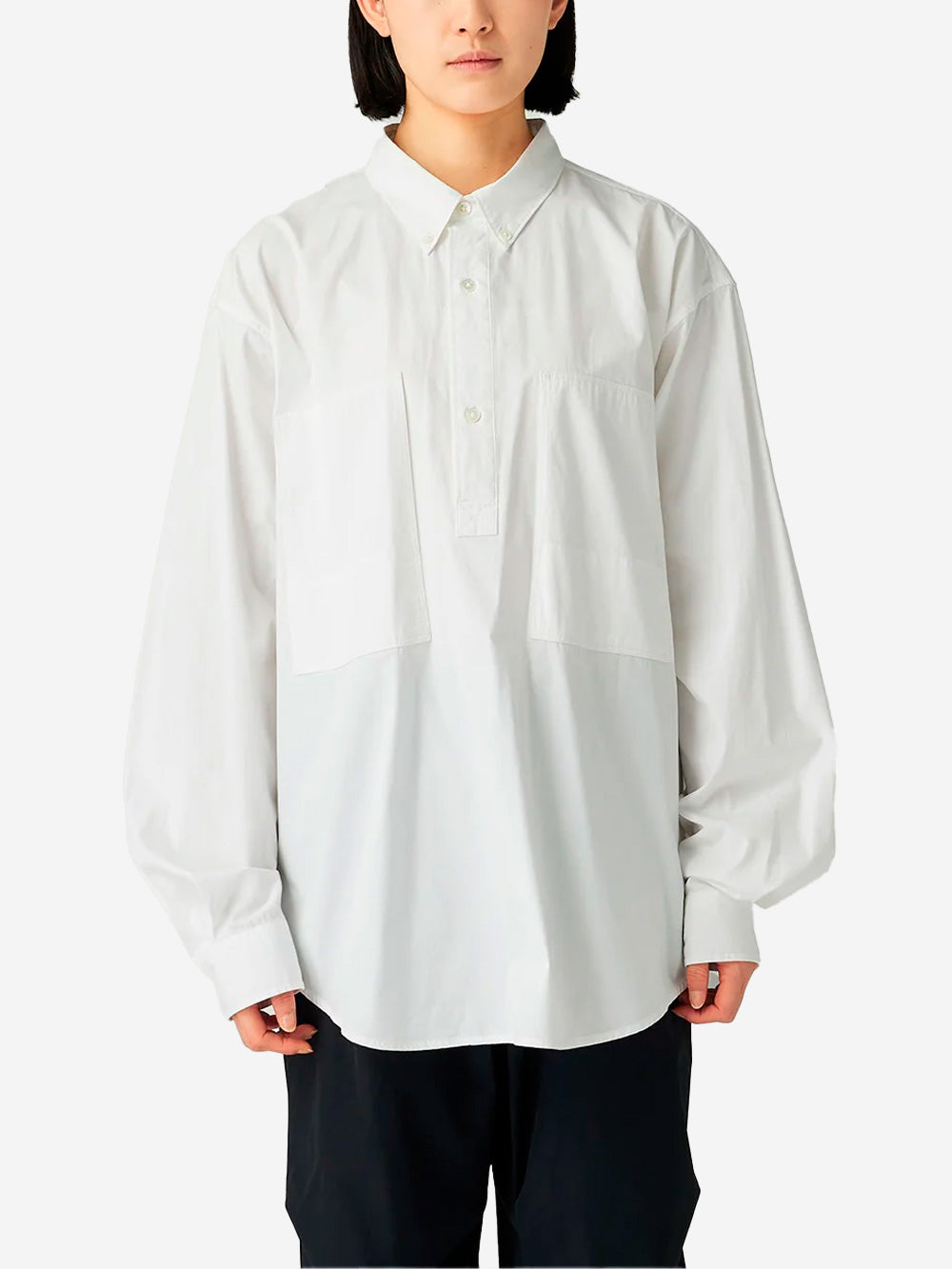 SNOW PEAK Camicia pullover bianca Bianco Urbanstaroma