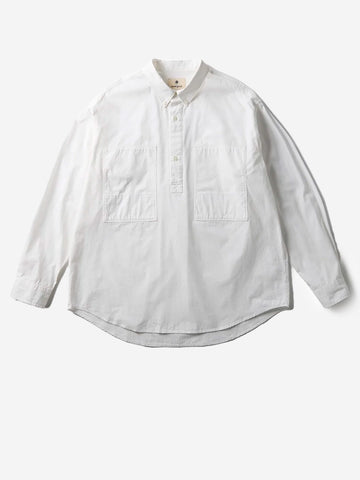 SNOW PEAK Camicia pullover bianca Bianco