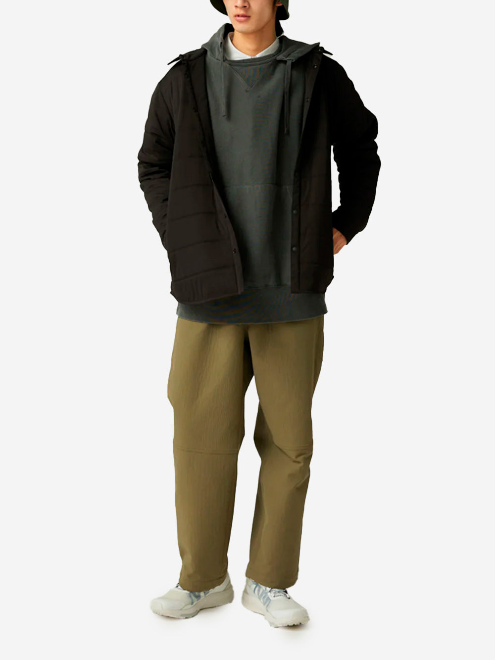 SNOW PEAK Camicia Flexible Insulated Nero Urbanstaroma