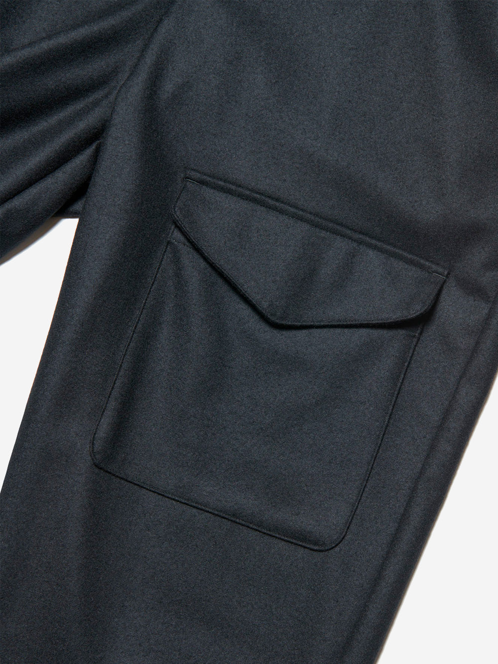 SOPHNET Pantaloni Royal Navy in lana Melton Nero Urbanstaroma