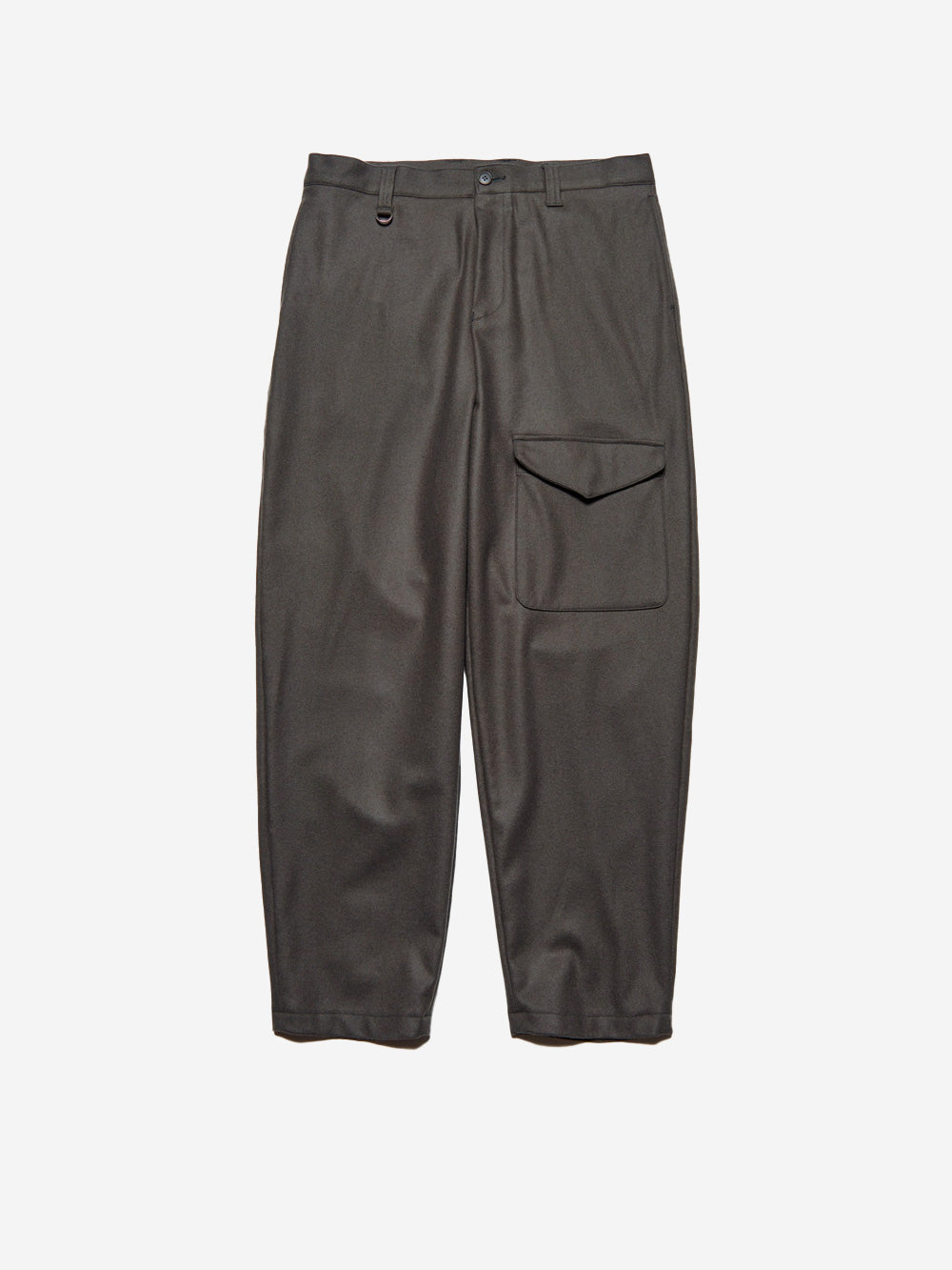 SOPHNET Pantaloni grigi Royal Navy in lana Melton grigio Urbanstaroma