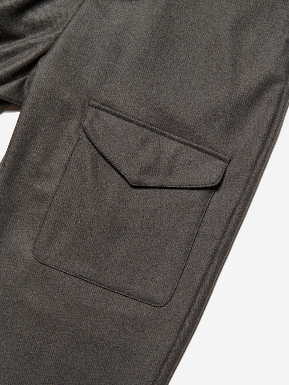 SOPHNET Pantaloni grigi Royal Navy in lana Melton grigio Urbanstaroma