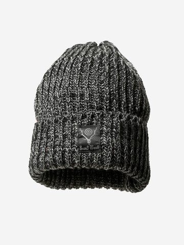 Gorra Watch en mezcla de lana antracita