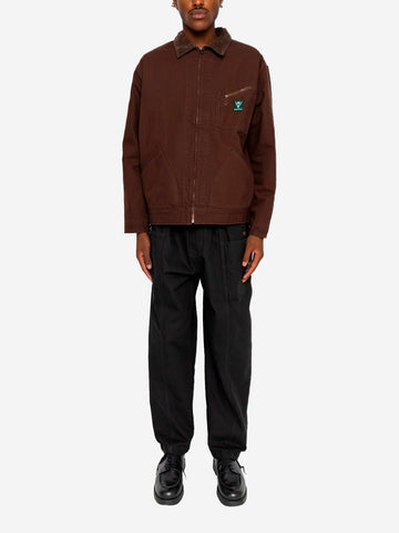 Black cotton CS pants