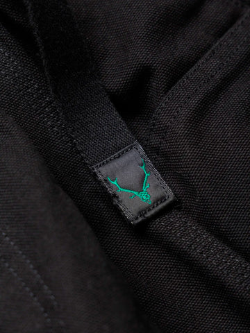 Black cotton CS pants