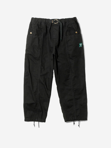 Black cotton CS pants
