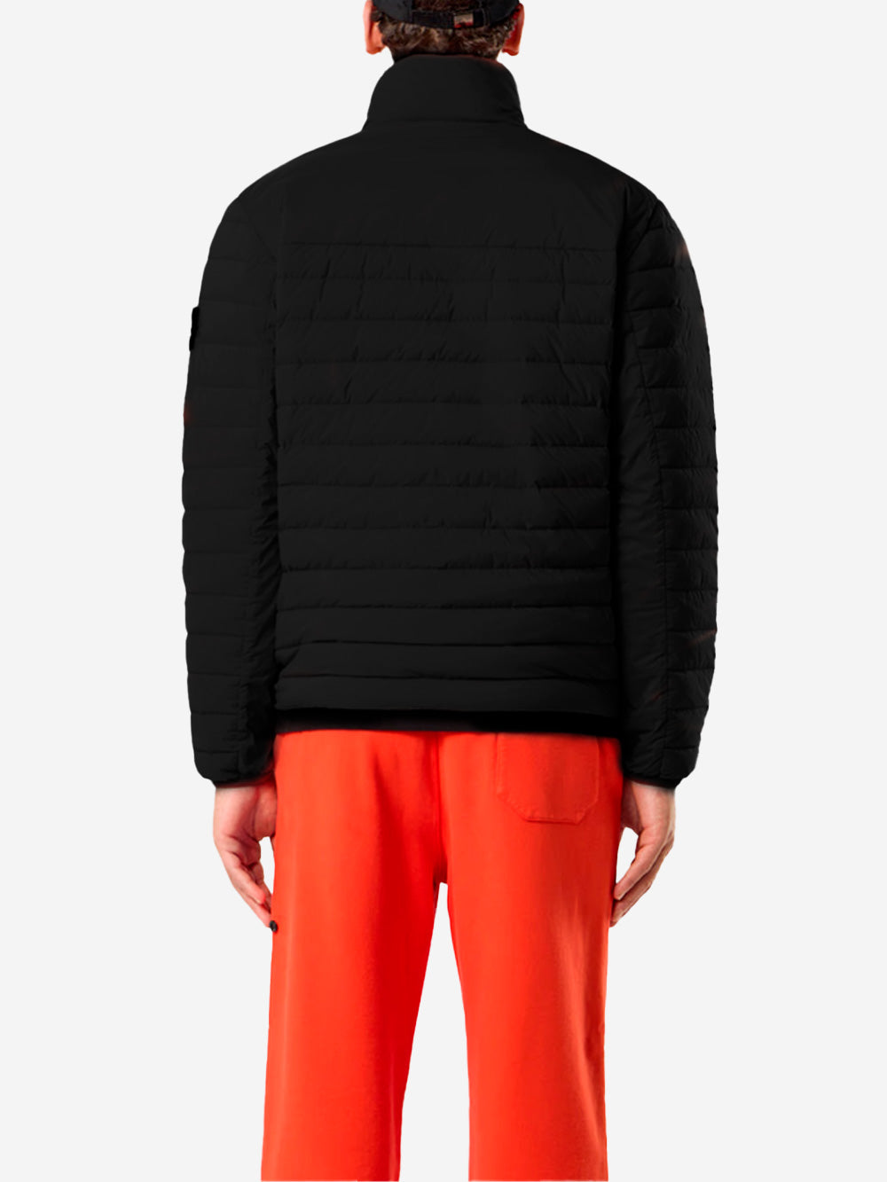 STONE ISLAND Piumino anorak in piuma d'oca senza cuciture e antigoccia Nero Urbanstaroma