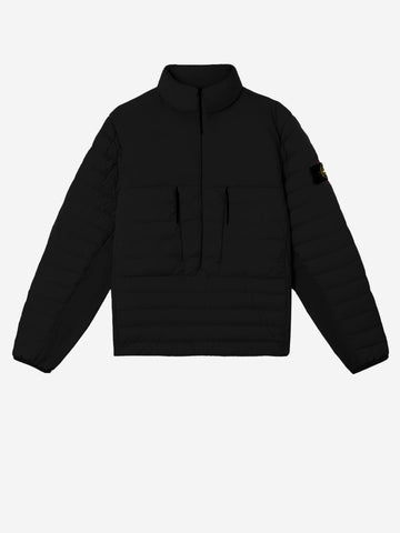 STONE ISLAND Piumino anorak in piuma d'oca senza cuciture e antigoccia Nero
