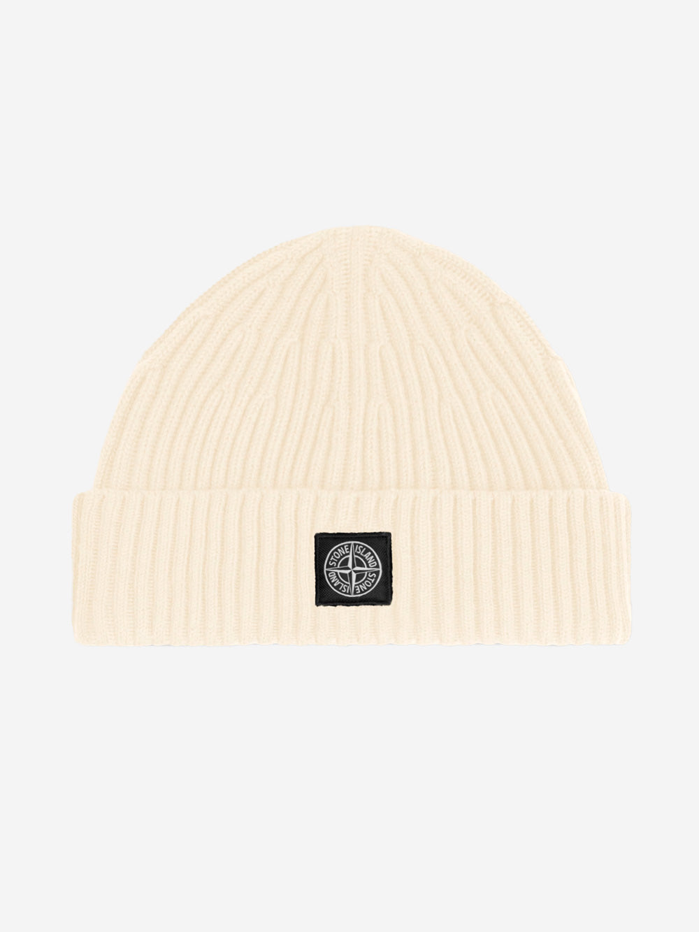 STONE ISLAND Beanie Full Rib avorio Panna Urbanstaroma