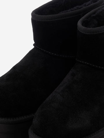 UGG W Classic Mini Platform stivali neri Nero