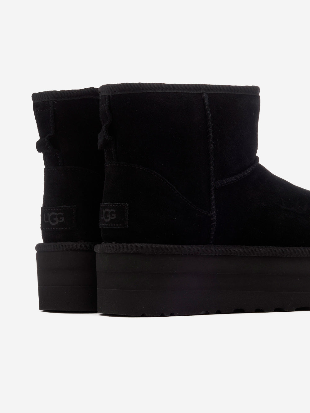 UGG W Classic Mini Platform stivali neri Nero Urbanstaroma