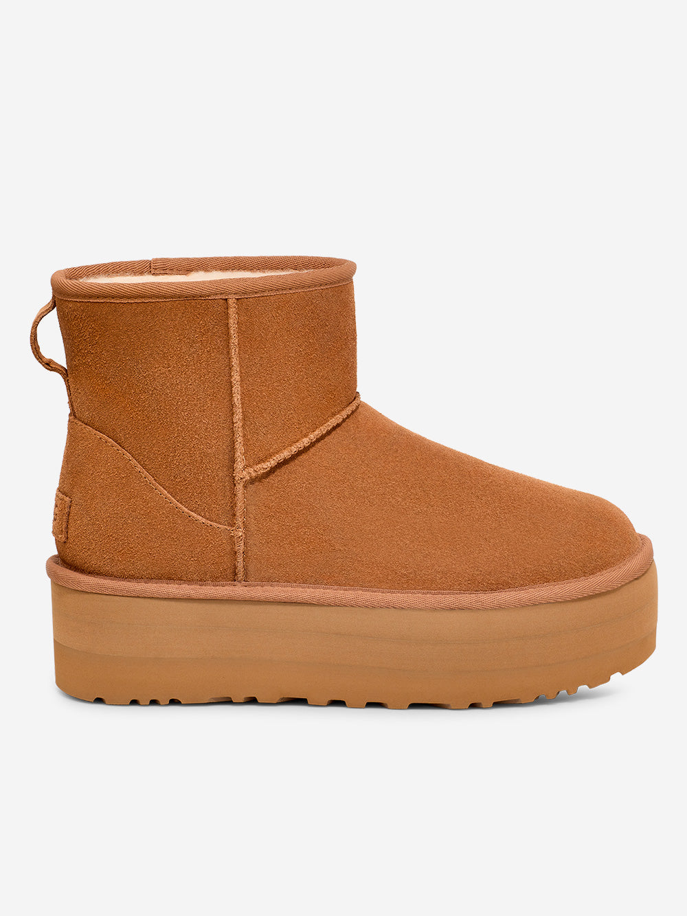 UGG W Classic Mini Platform stivali Chestnut Cammello Urbanstaroma